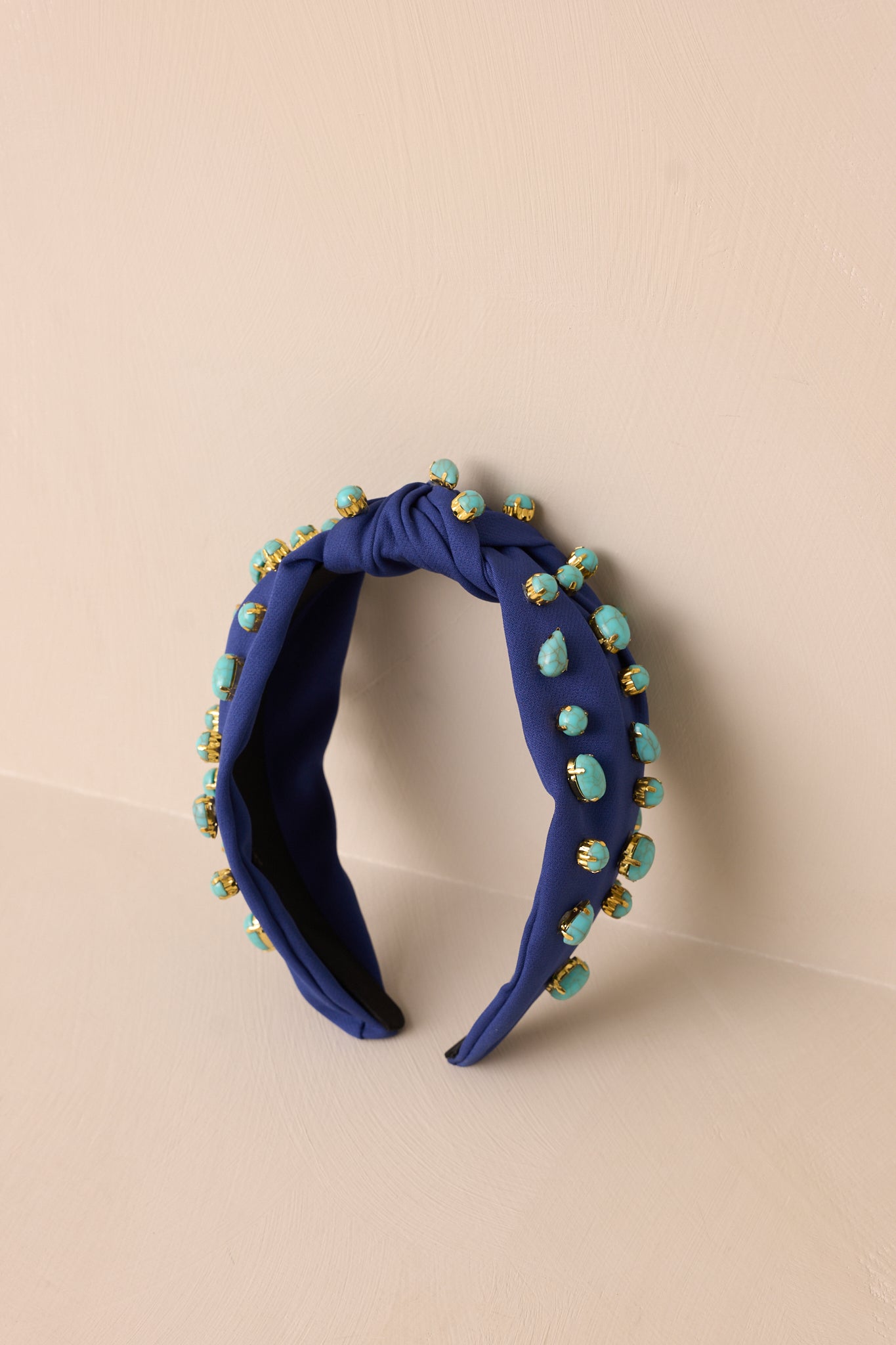 Royal Blue Knotted Headband - All Accessories | Red Dress Royal Blue Knotted Headband - All Accessories | Red Dress