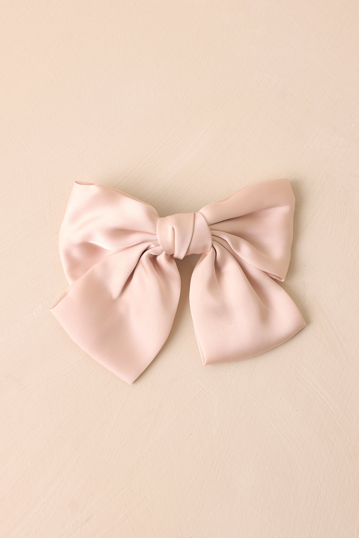 The Only Reason Champagne Pink Clip In Bow