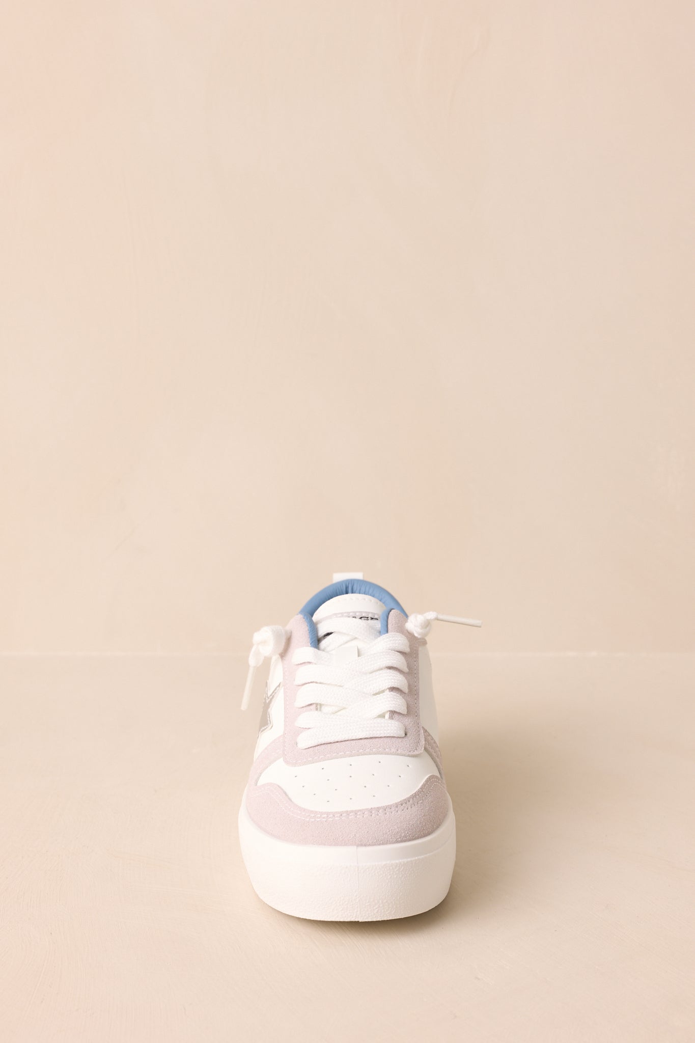 Front-focused view showing the lace-up design and reinforced toe area.