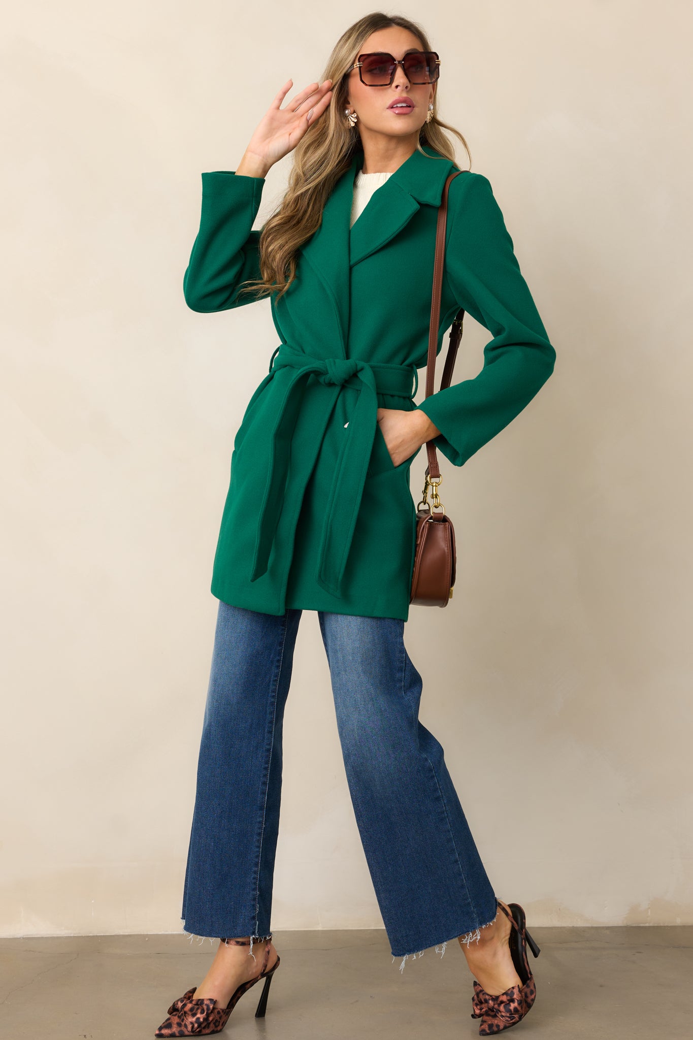 Kelly Green Coat - All Outerwear | Red Dress Kelly Green Coat - All Outerwear | Red Dress