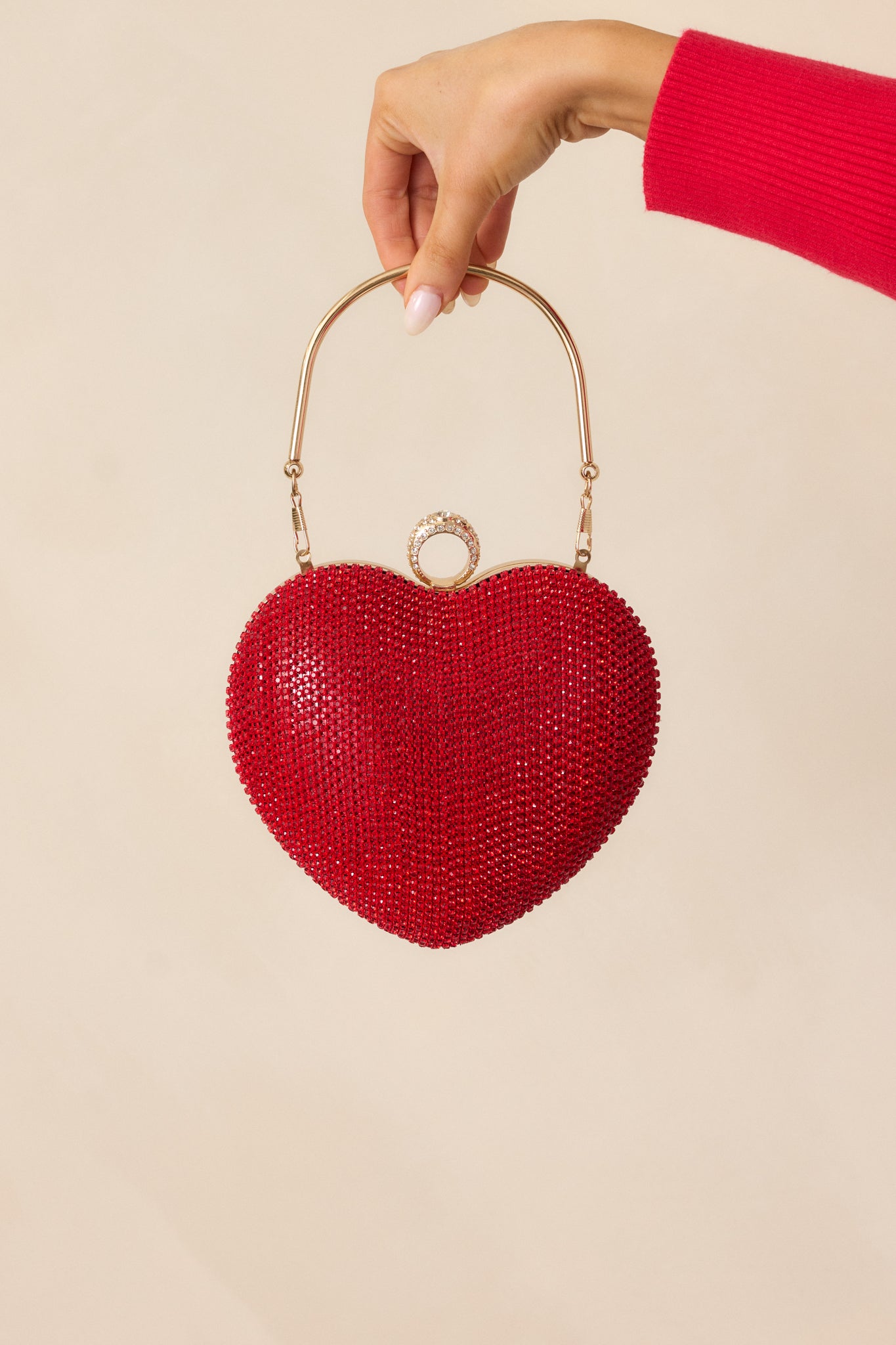 Red Rhinestone Clutch | Red Dress Red Rhinestone Clutch | Red Dress