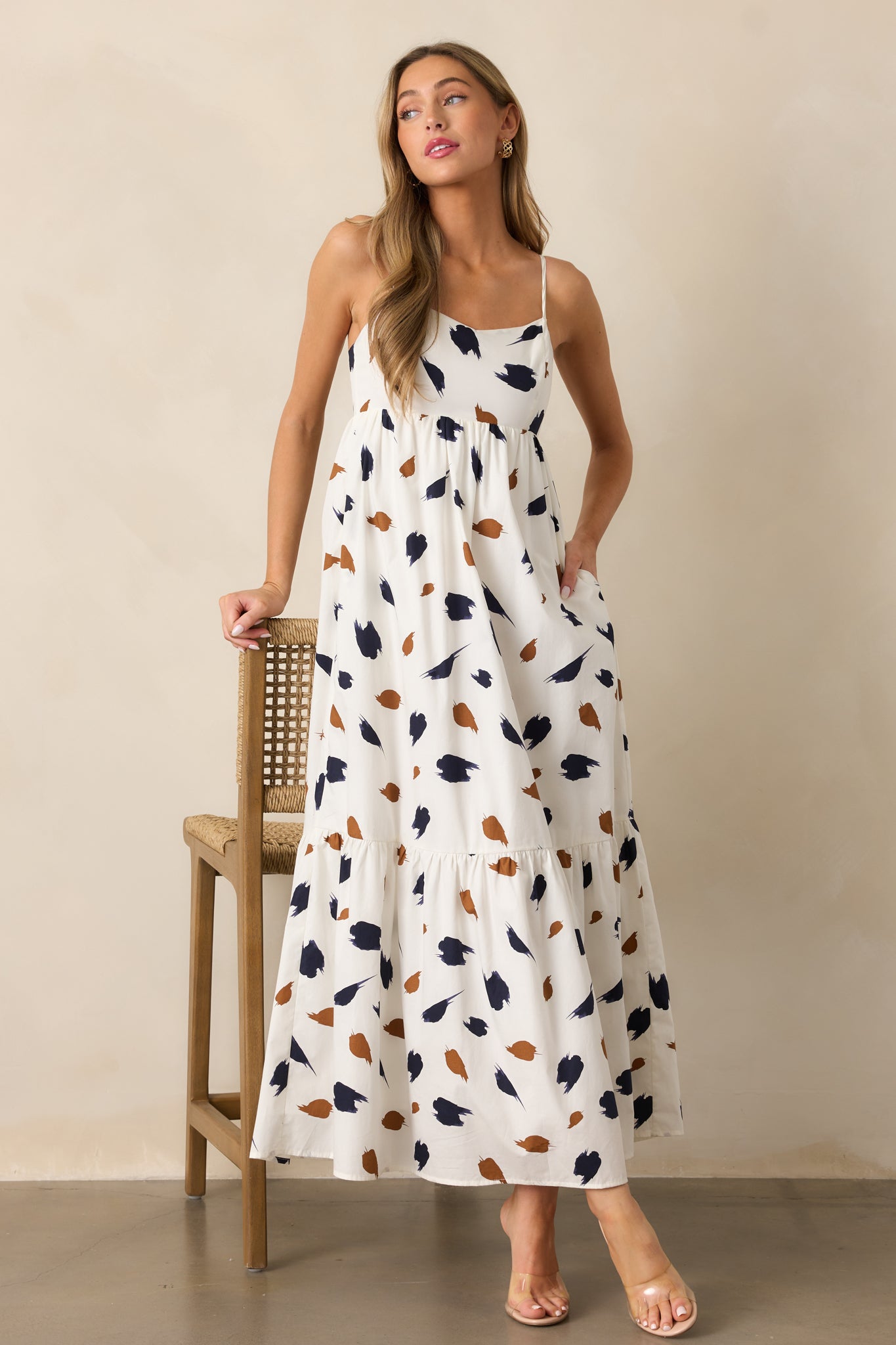 100% Cotton Ivory Maxi Dress- All Dresses | Red Dress 100% Cotton Ivory Maxi Dress- All Dresses | Red Dress