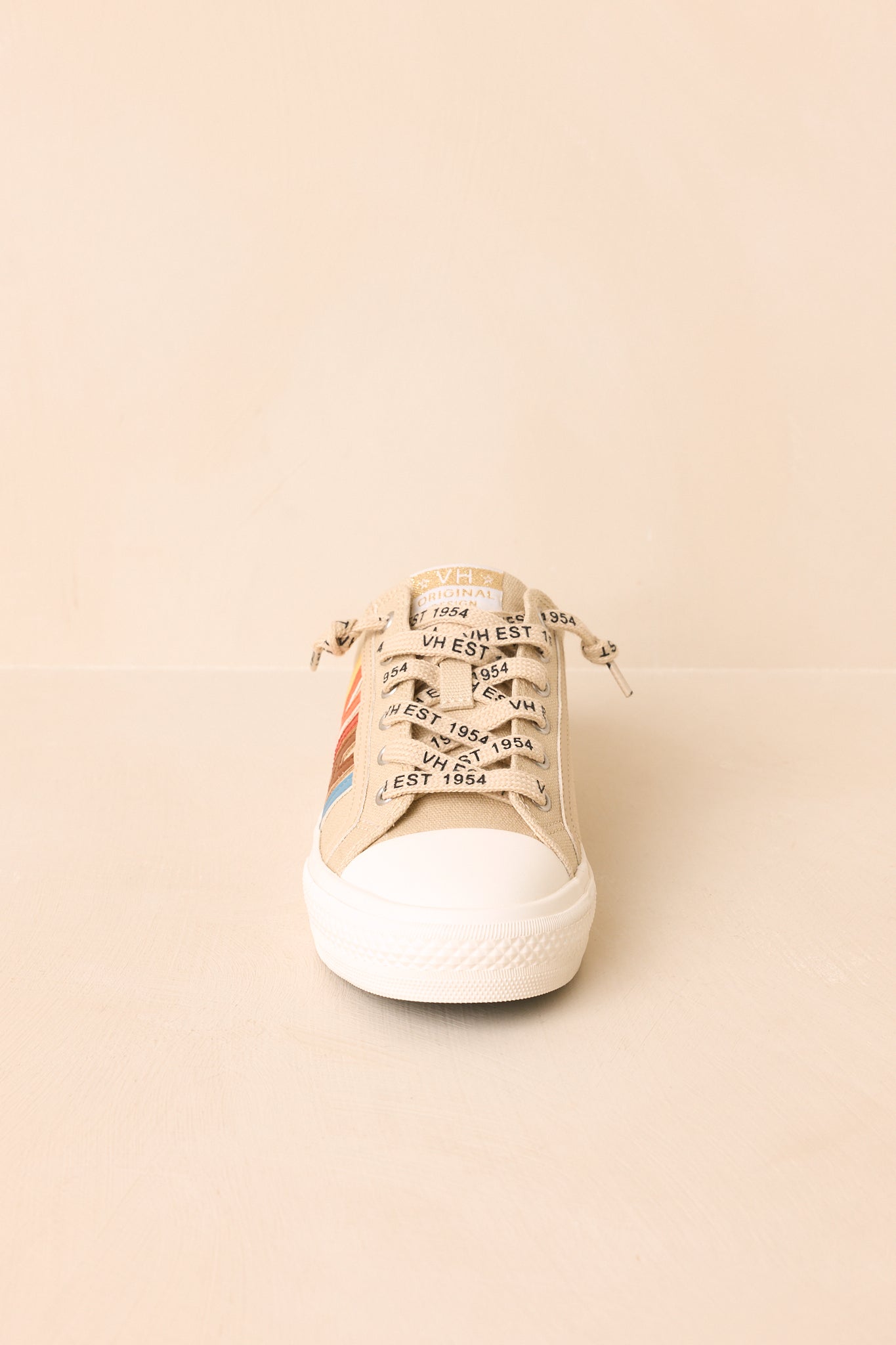 Vintage Havana Alyne Nude Multi Canvas Sneakers