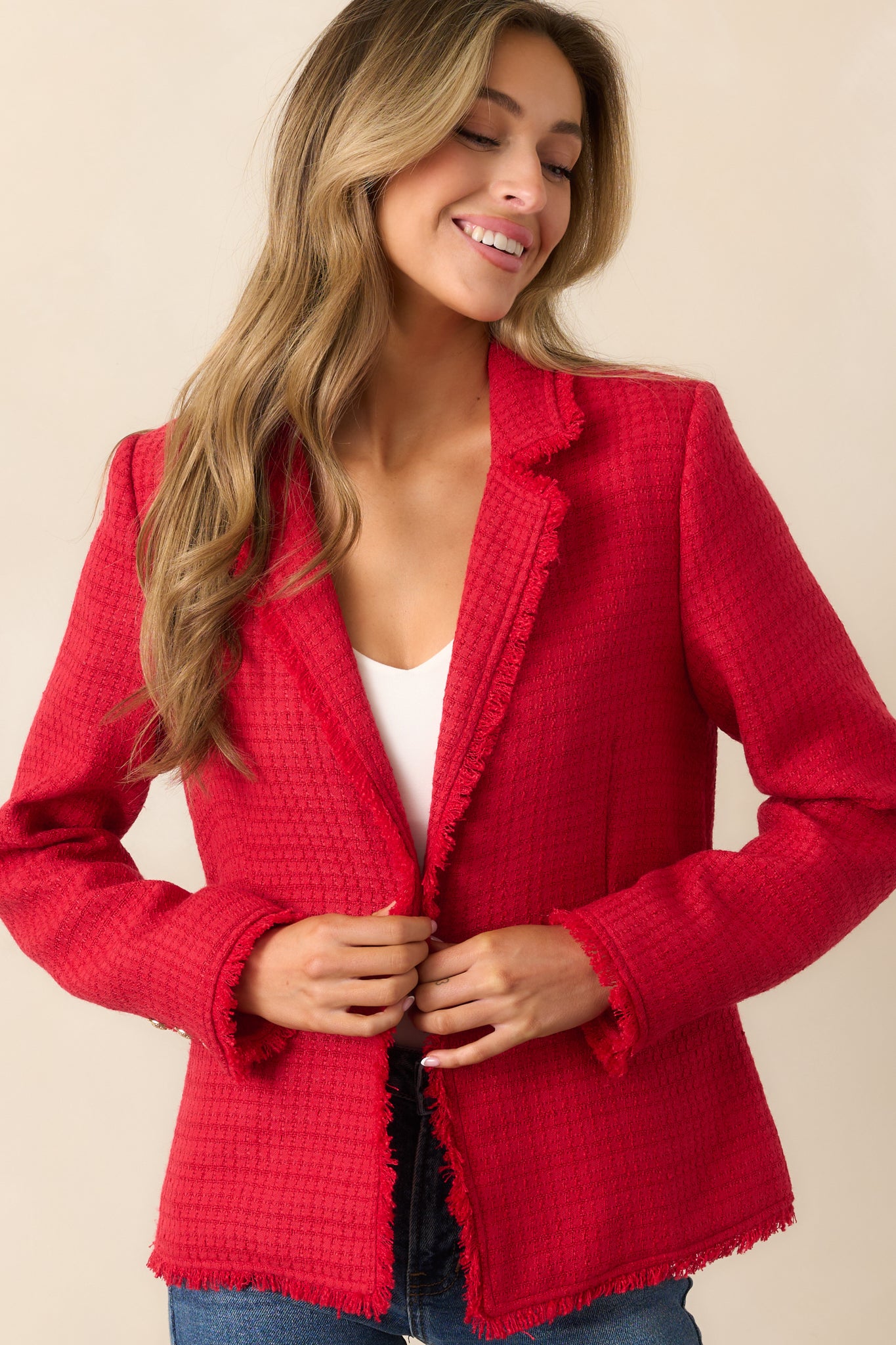 red dress jackets for ladies Wrap Midi Dress Coat, Winter Pleated Jacket for Women | Lavinia