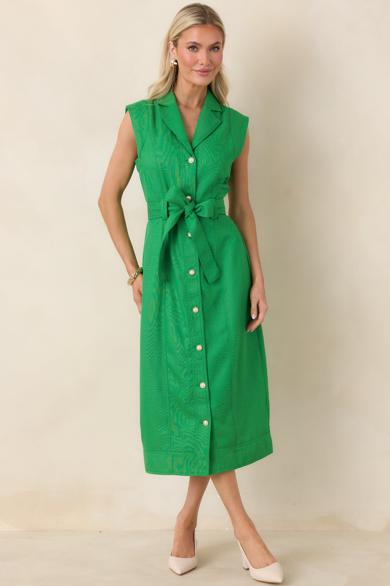 green richelieu midi dress Prom Dress Long Party Dress Outfit, Evening Dress Simple Formal Dress –  formalgowns main image 0