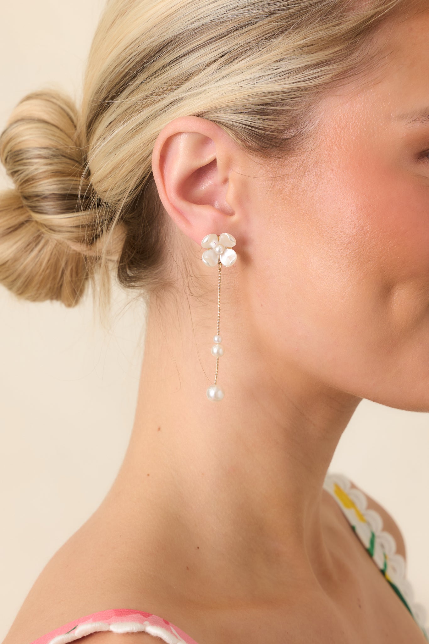 earrings for floral maxi dress Yellow Floral Dress | Lady in Violet