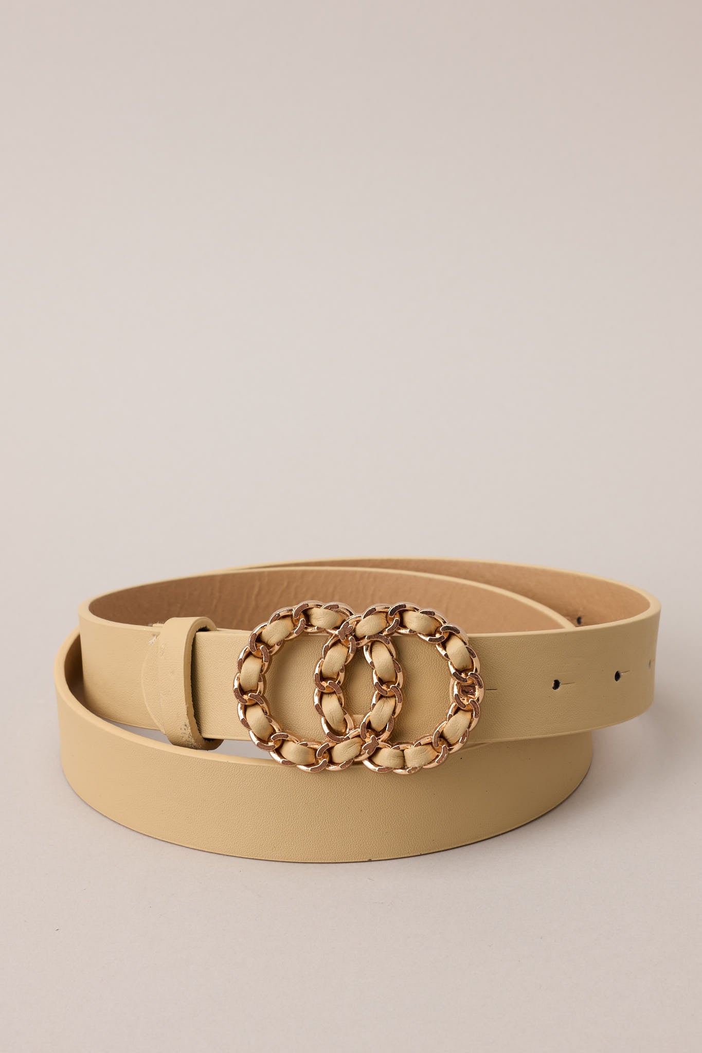 What They All Say Beige Belt