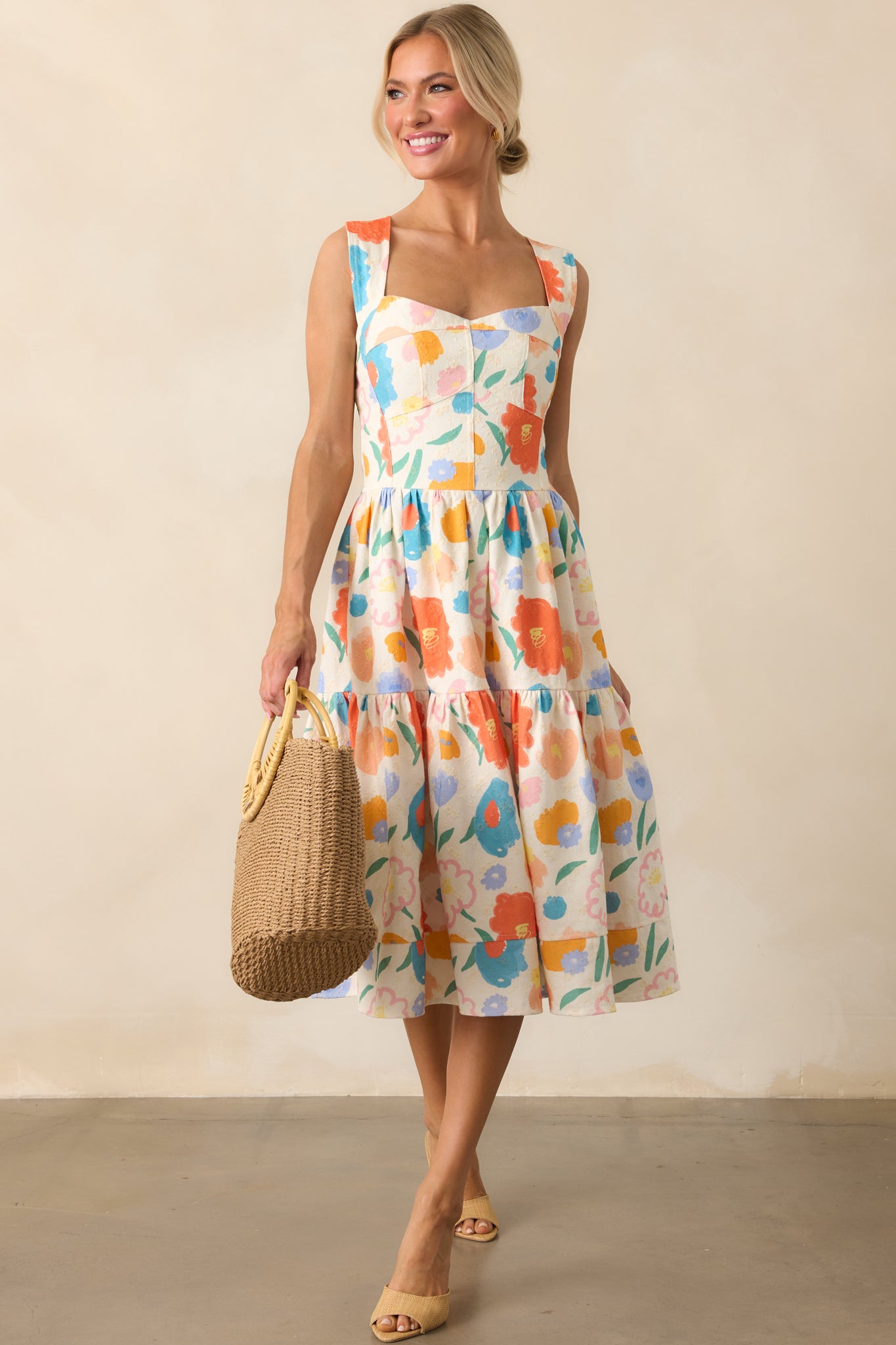 orange denim dress Rust Denim Dress