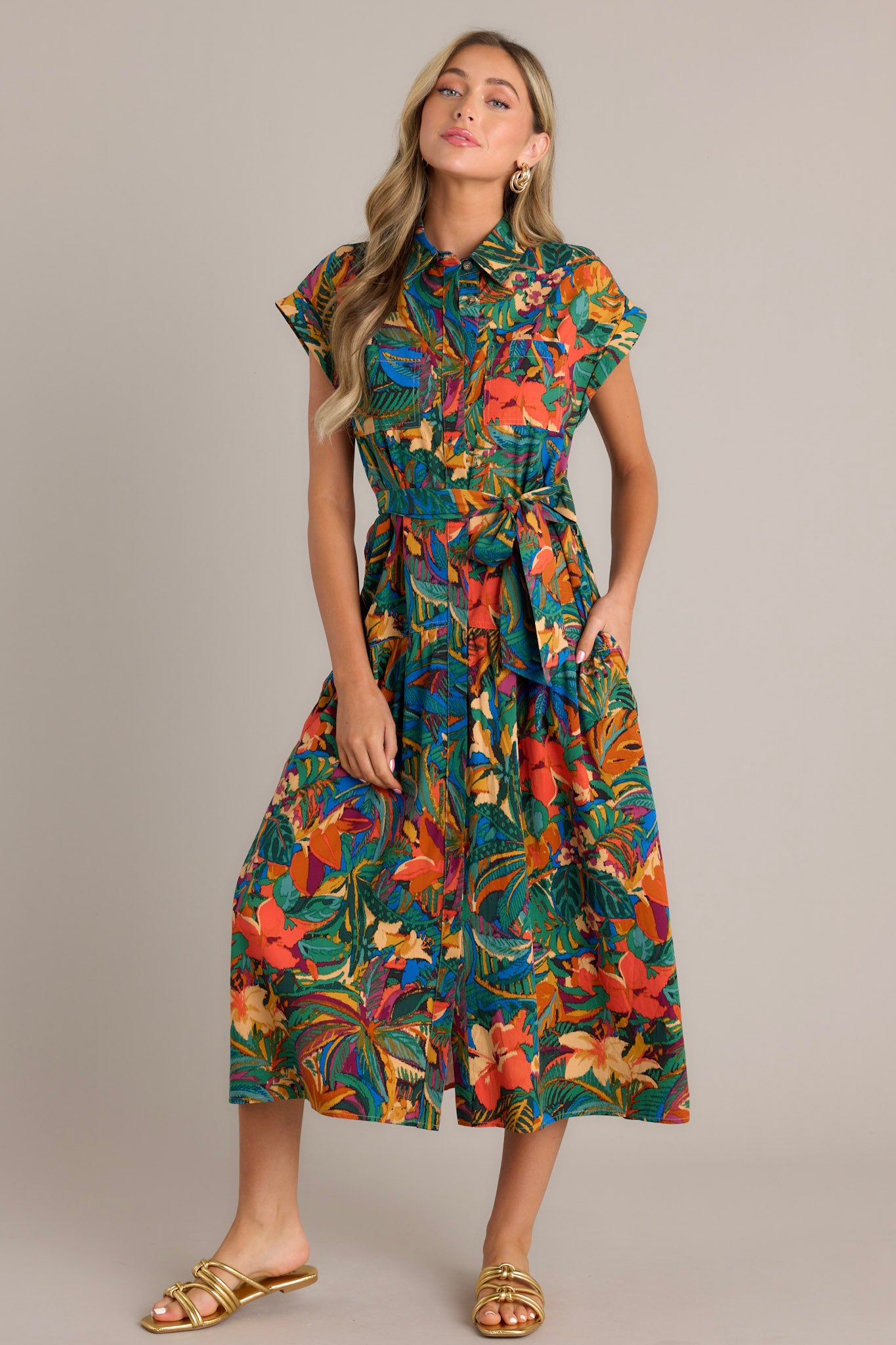 quirky midi dresses Rainbow Constellation Midi Dress