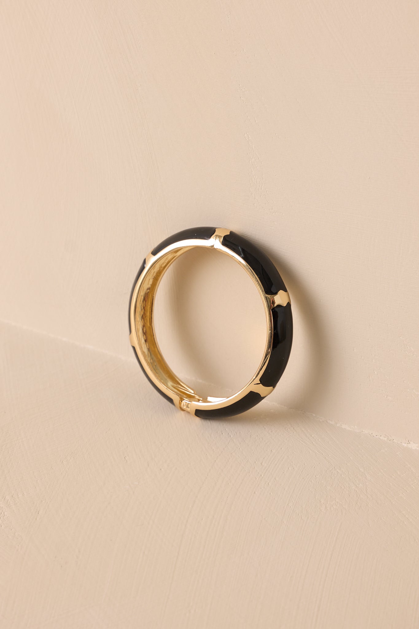 jewelry accessories for black dress Black Hinged Bracelet - All Jewelry