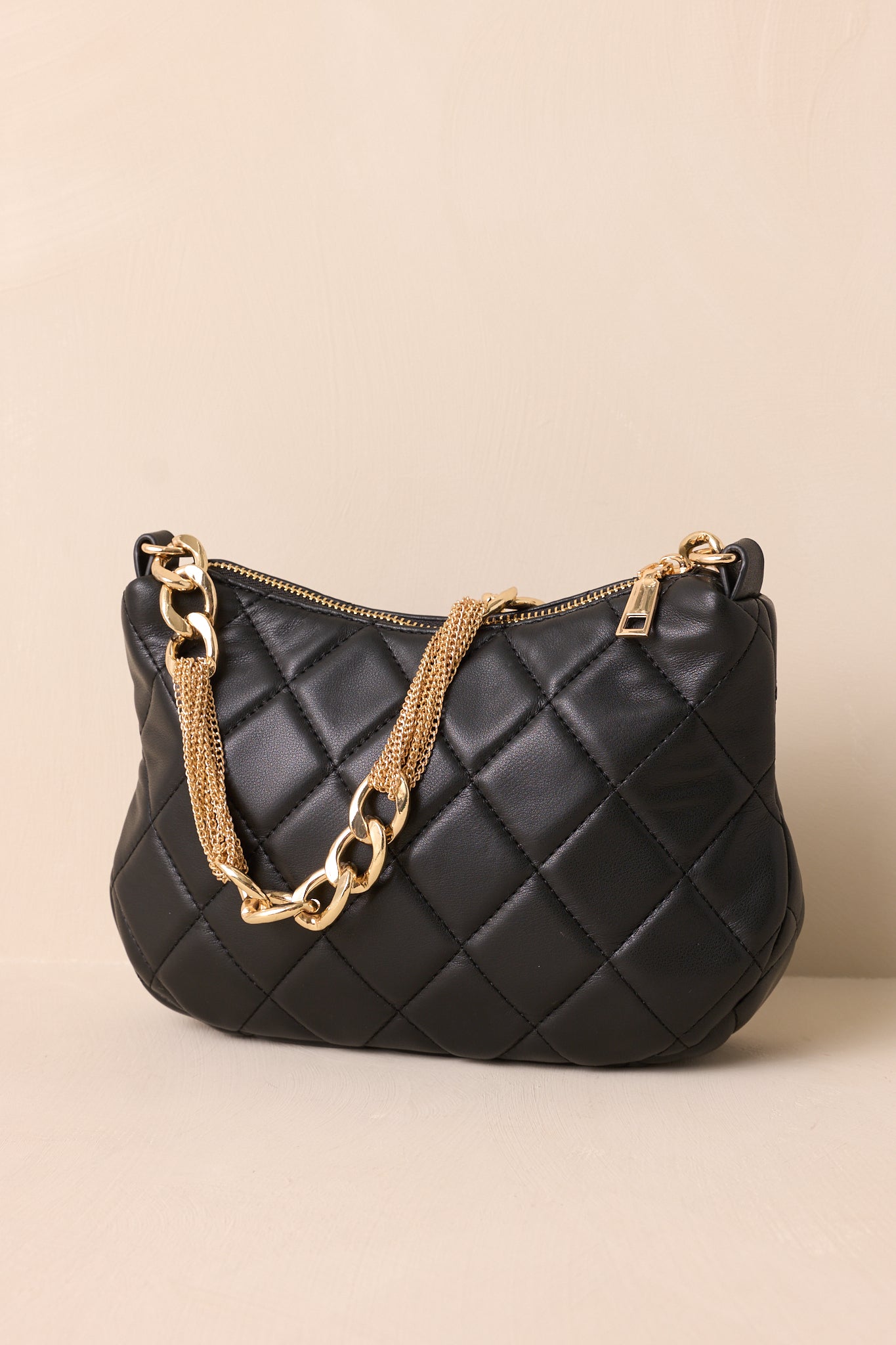 Black Quilted Handbag - All Accessories | Red Dress Black Quilted Handbag - All Accessories | Red Dress