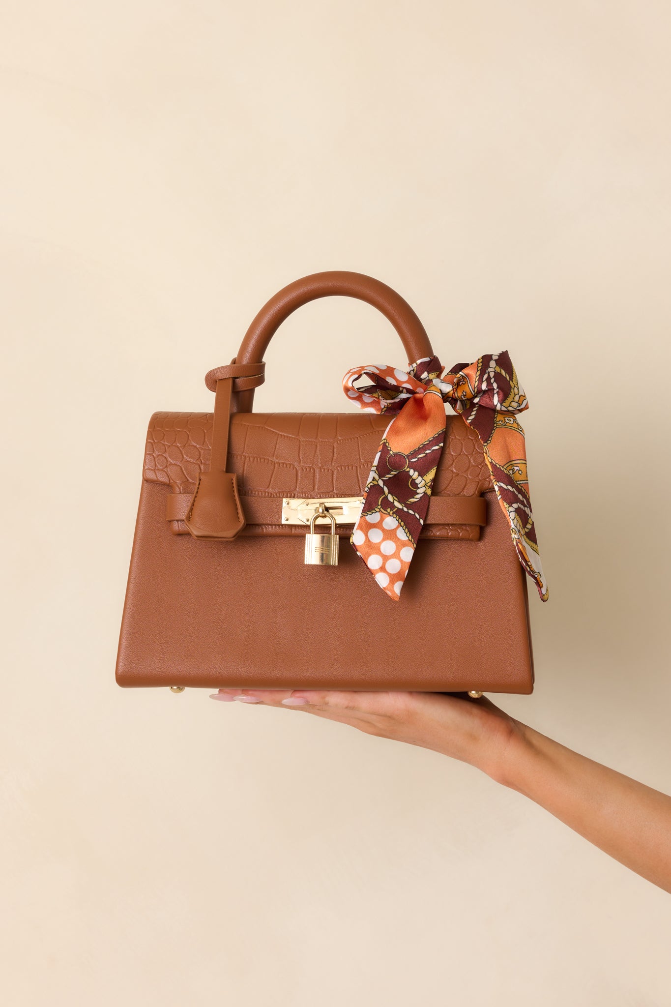 brown dress bag Marge Sherwood Brown Soft Boston Bag