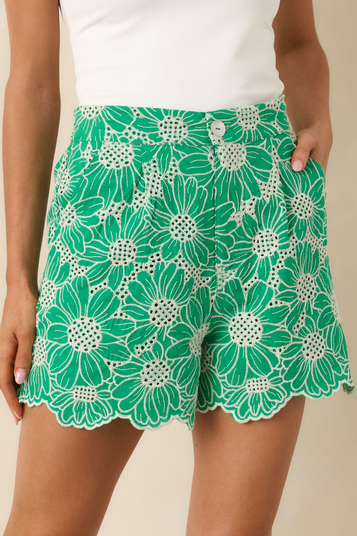 cotton shorts to wear under dresses Look At You Green Floral Embroidered Color:Black Victorian Floral Fashion Cute Sundresses For T Shirt Dress