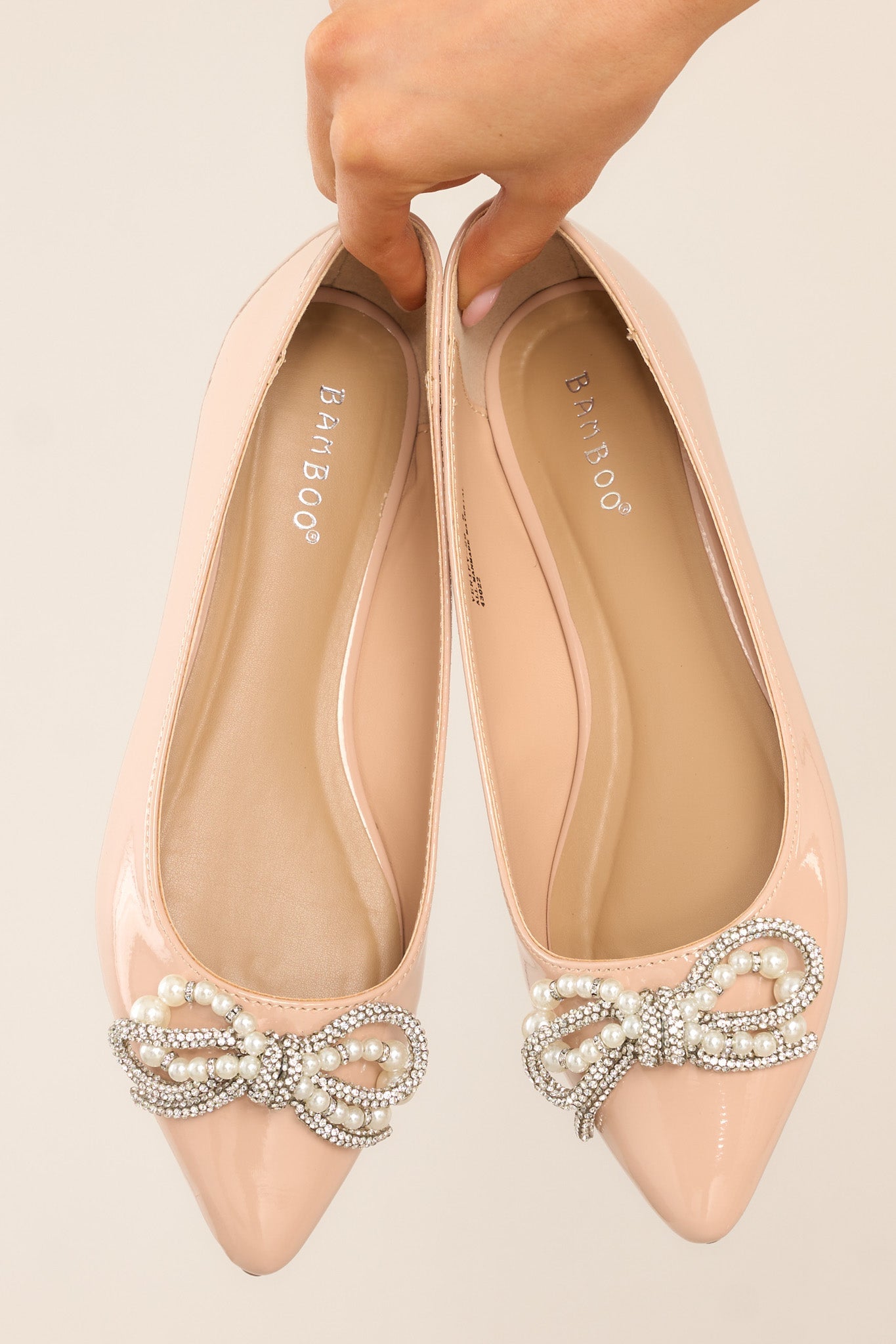 Darling Natural Ballet Flats - All Shoes Darling Natural Ballet Flats - All Shoes