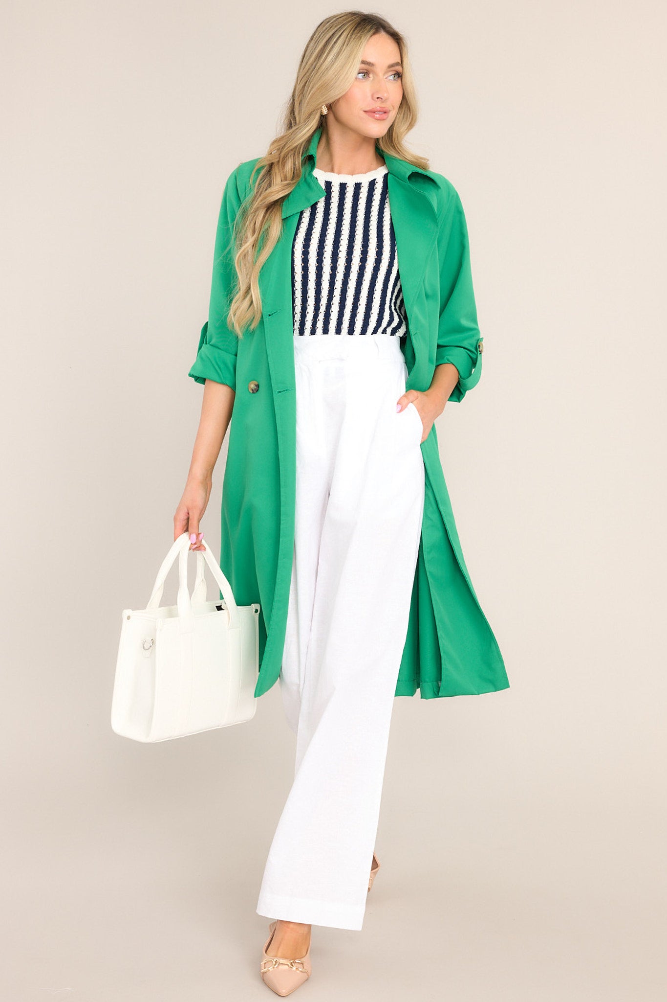 Kelly Green Trench Coat - All Coats | Red Dress Kelly Green Trench Coat - All Coats | Red Dress