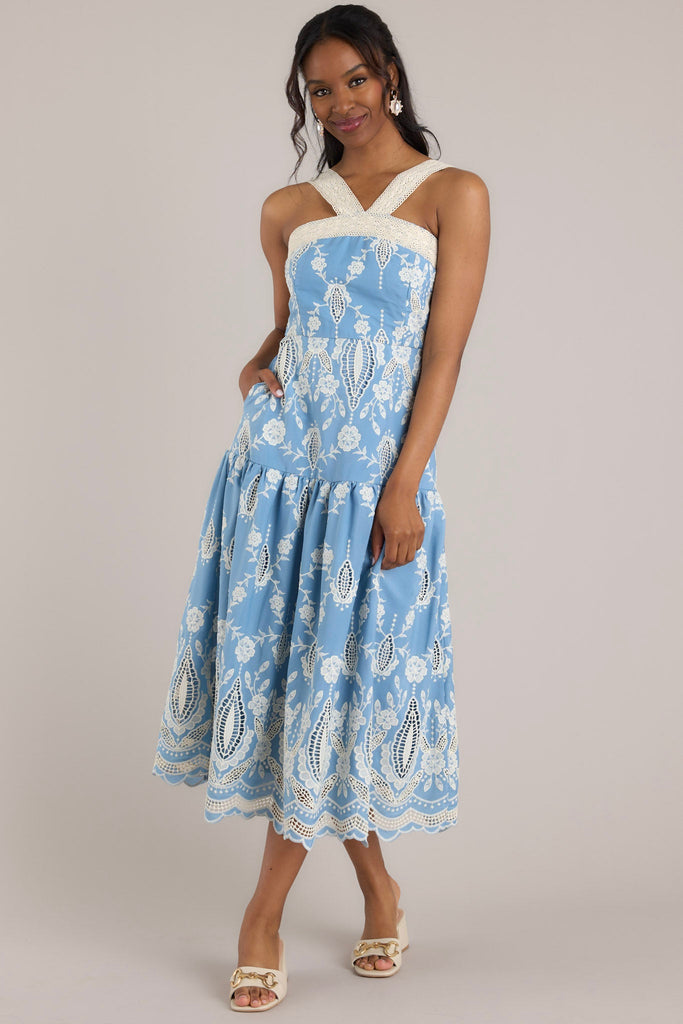 Ashes In Bloom Midi Dress
