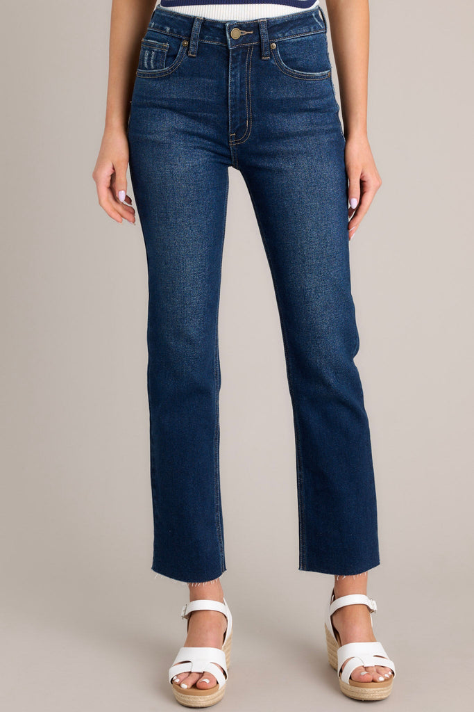 Aria Straight leg jean - dark wash main image 1