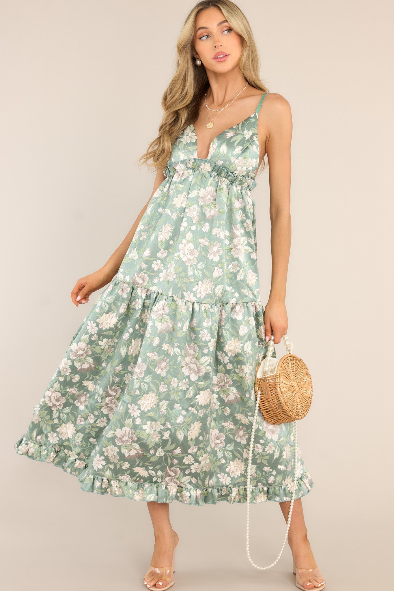 I Can't Wait Sage Green Maxi Dress - All Dresses | Red Dress I Can't Wait Sage Green Maxi Dress - All Dresses | Red Dress