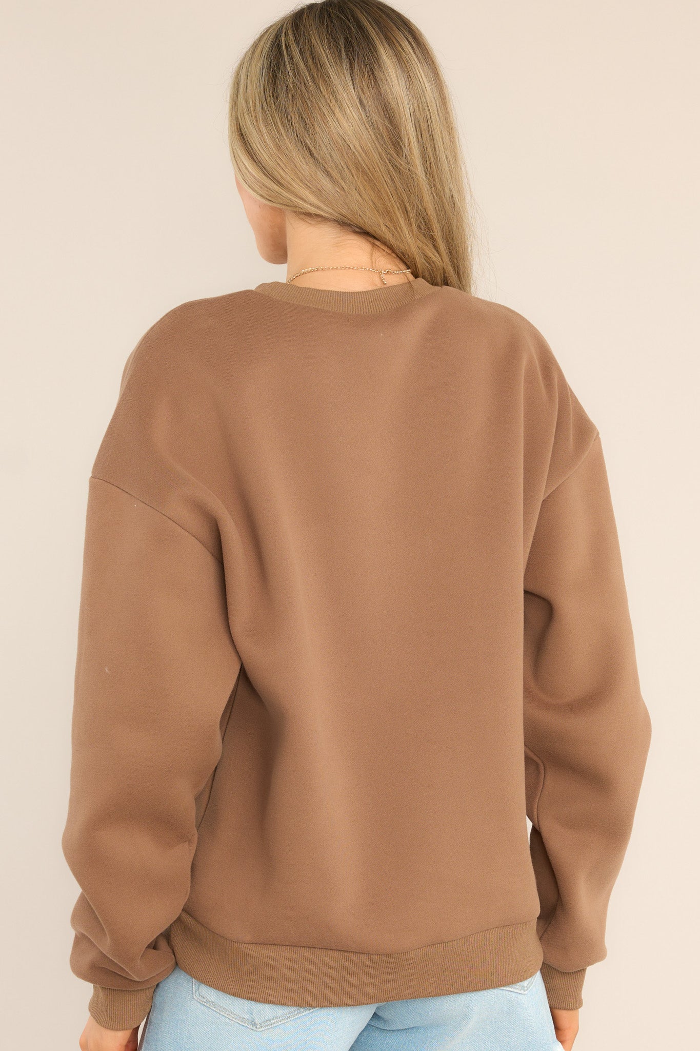 In Every City Brown Los Angeles Sweatshirt - Red Dress