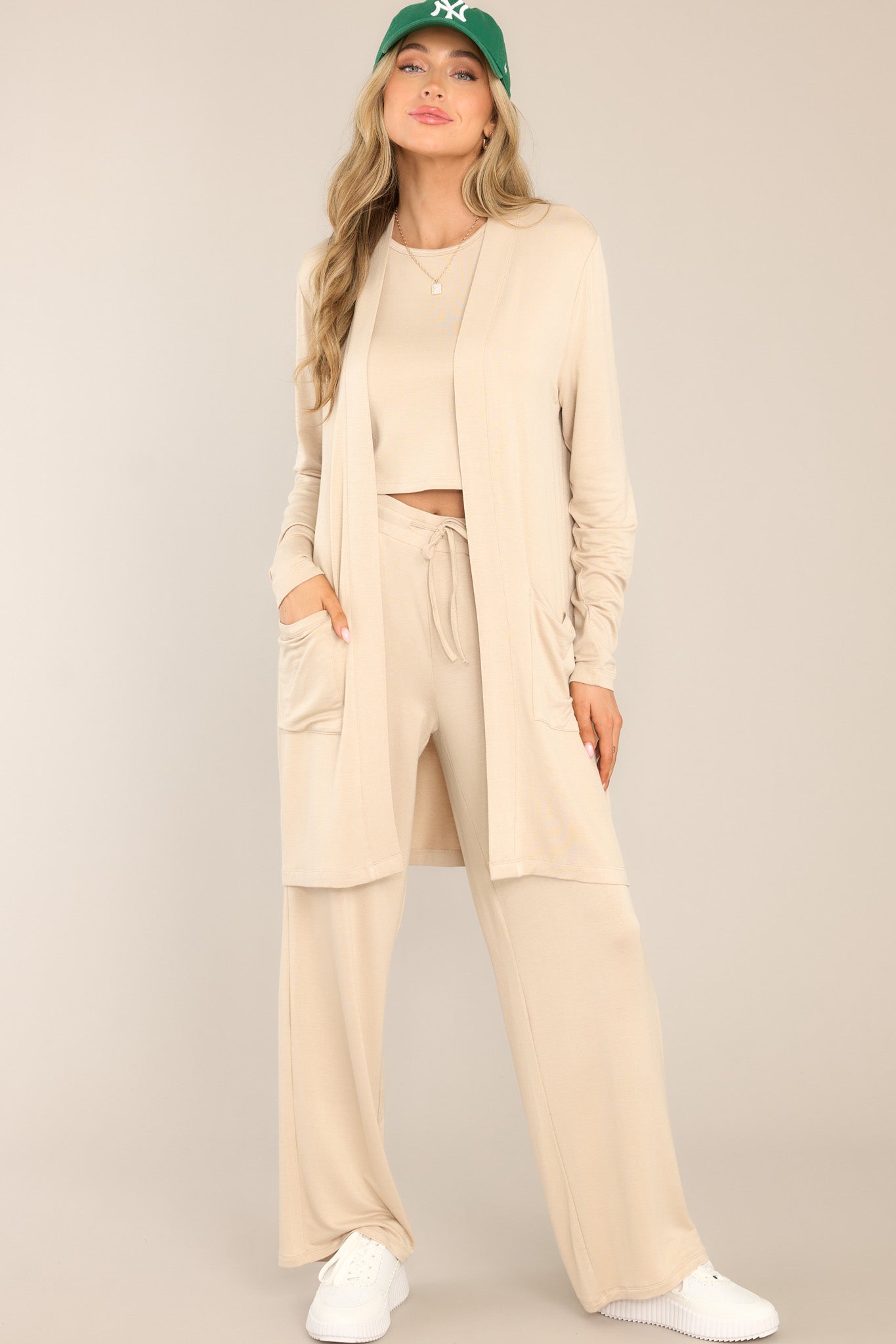 Laidback Natural Beige Cardigan Laidback Natural Beige Cardigan