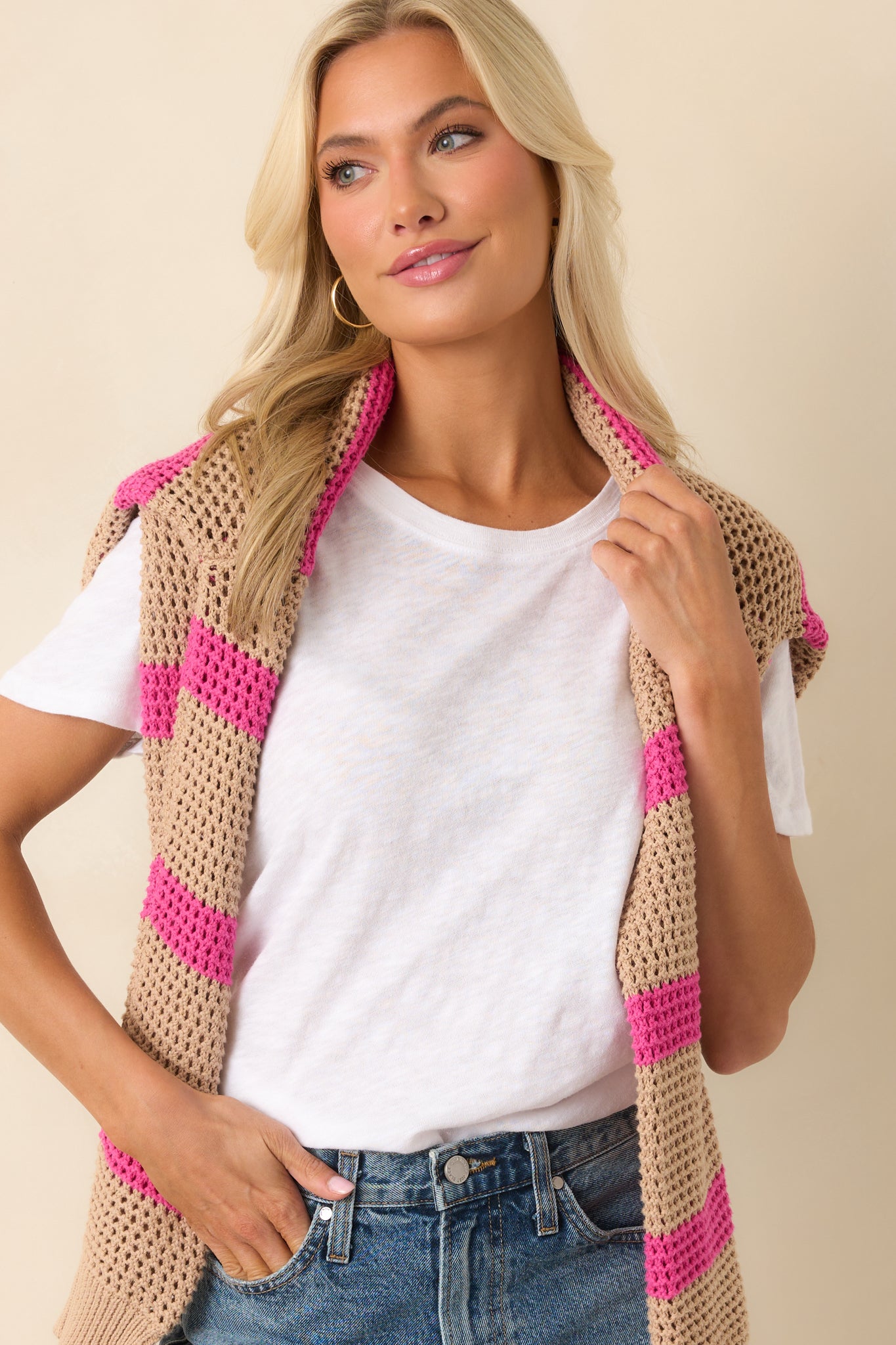 Cropped shot highlighting the torso area and regular fit silhouette.