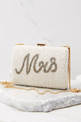 For Life Ivory Clutch - Red Dress