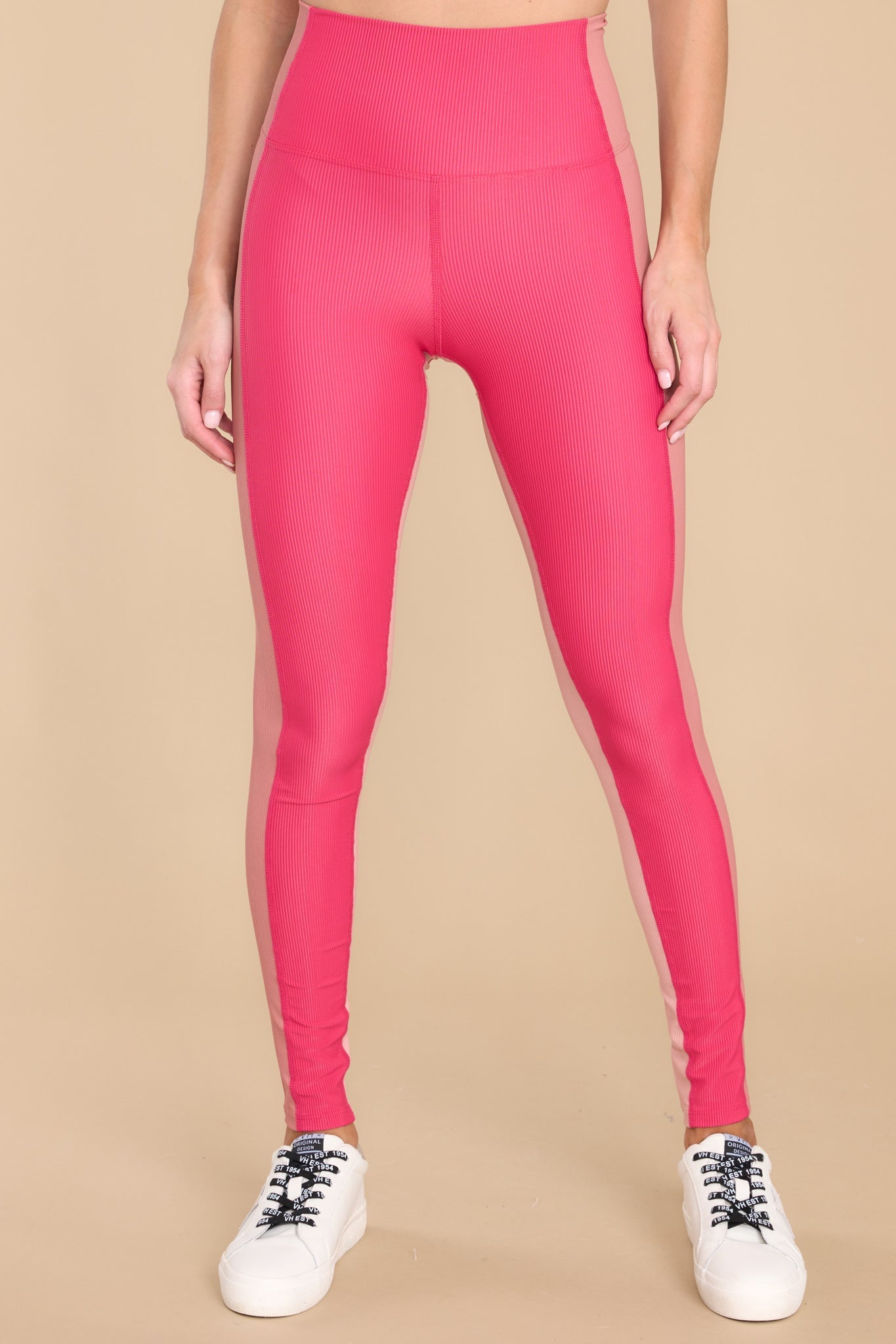 Rouge Colorblock Leggings - Red Dress