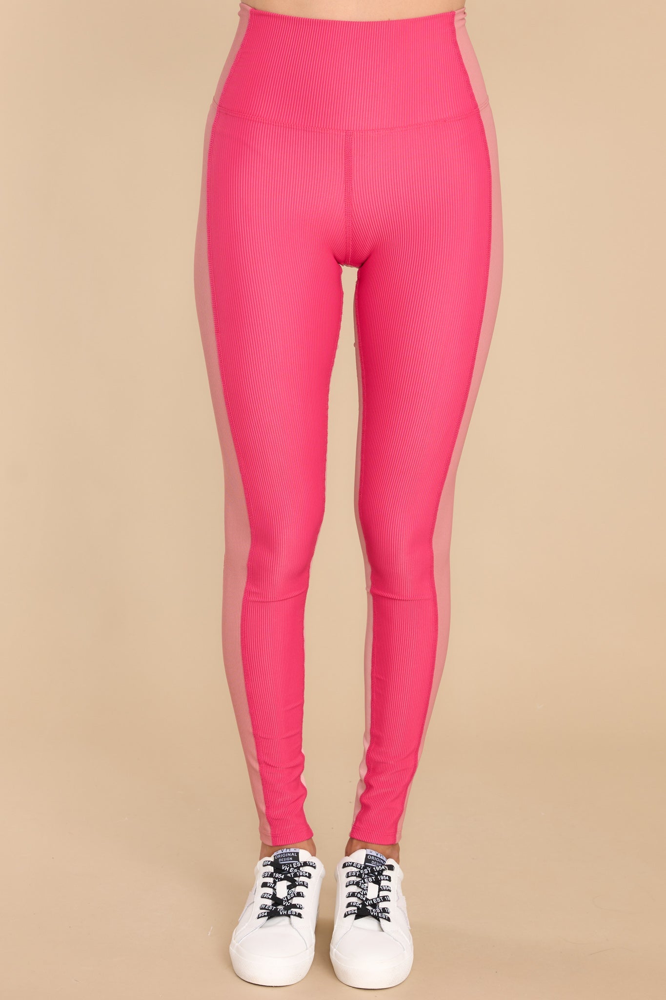 Rouge Colorblock Leggings - Red Dress