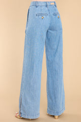 4 Seeing Clearly Chambray Pants at reddress.com