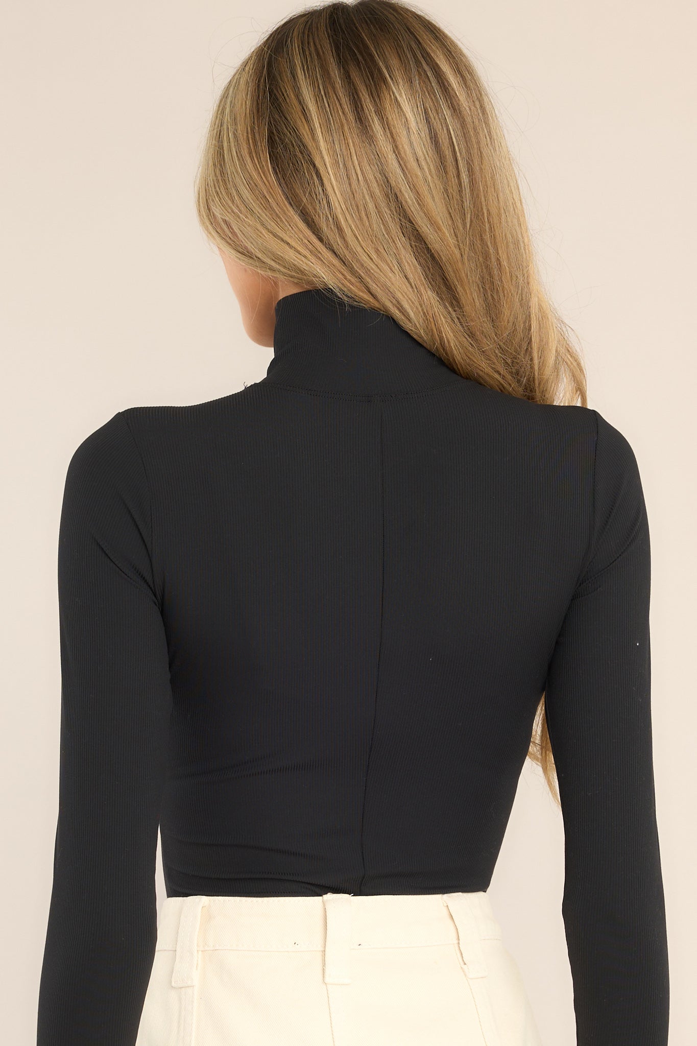 Spanx Suit Yourself Turtleneck Bodysuit In Black