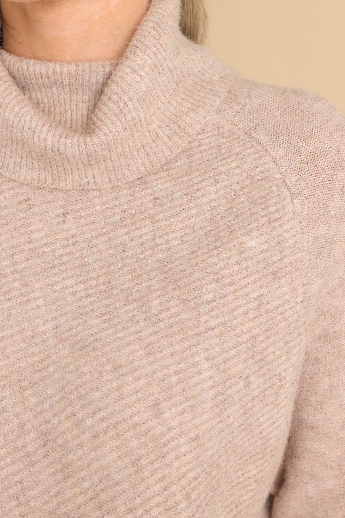 So Unbothered Light Mocha Sweater