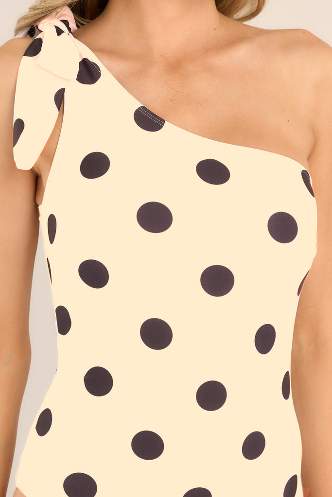 Timeless Ivory Polka Dot One Piece Swimsuit All Swim Red Dress — free download