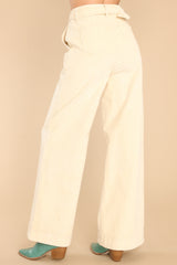 Thea Cord Cream Pants
