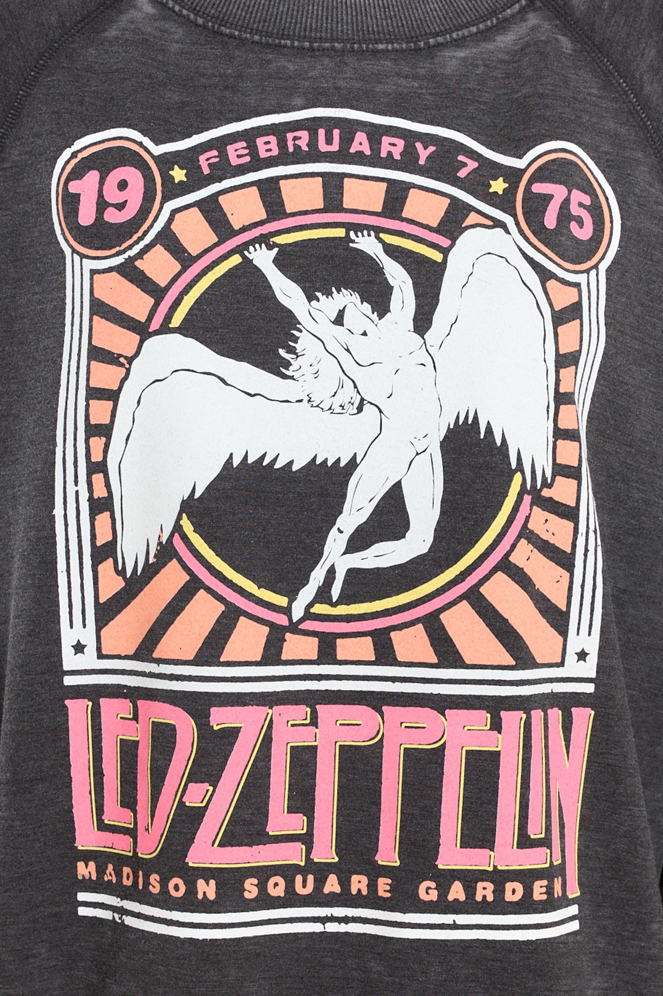 2 Led Zeppelin 1975 Black Sweatshirt at reddress.com