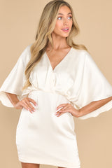 5 Deal With It Ivory Dress at reddress.com