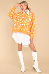 Orange Candy Corn Sweatshirt