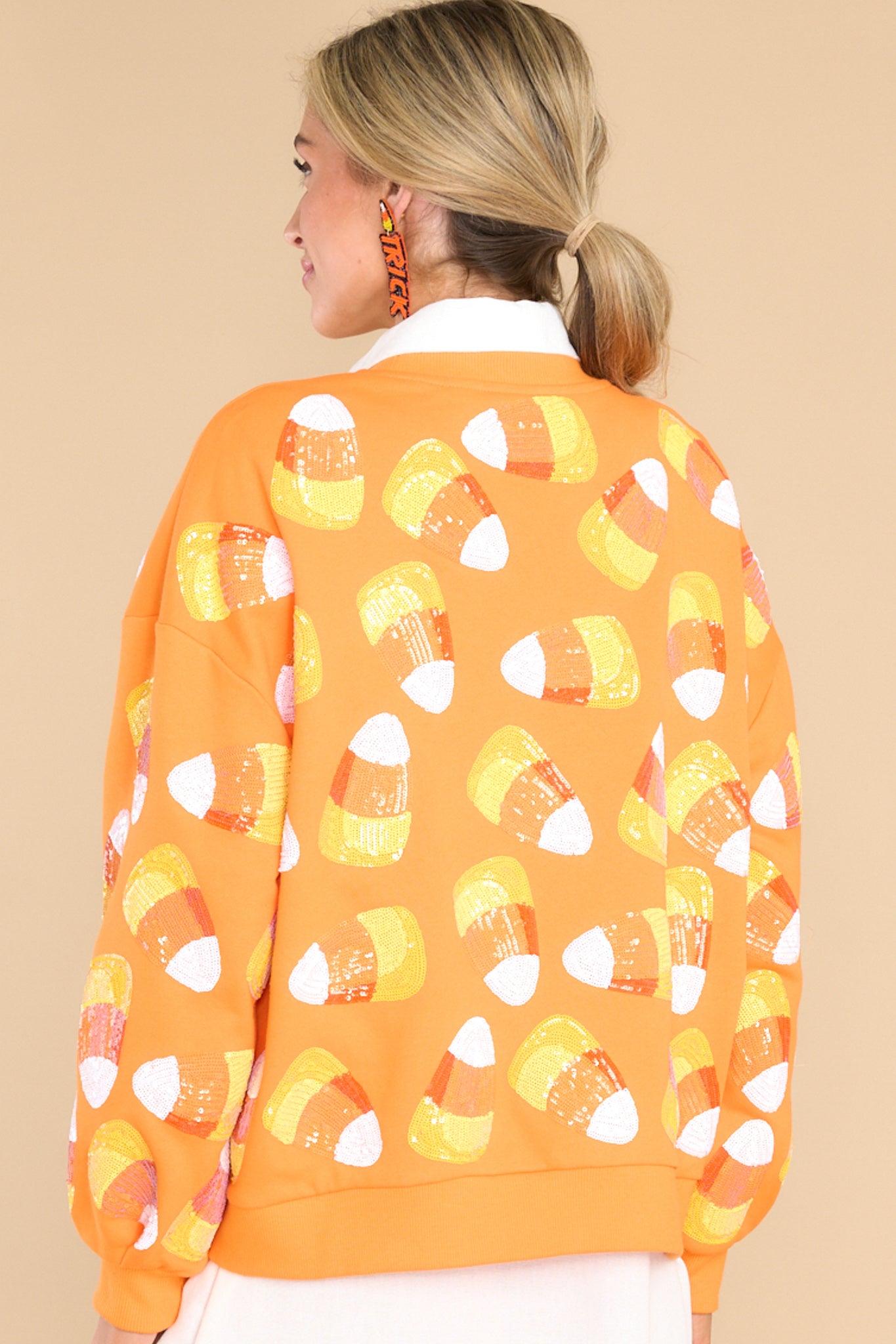 Orange Candy Corn Sweatshirt