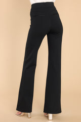 4 The Perfect Black Hi-Rise Flare Pants at reddress.com