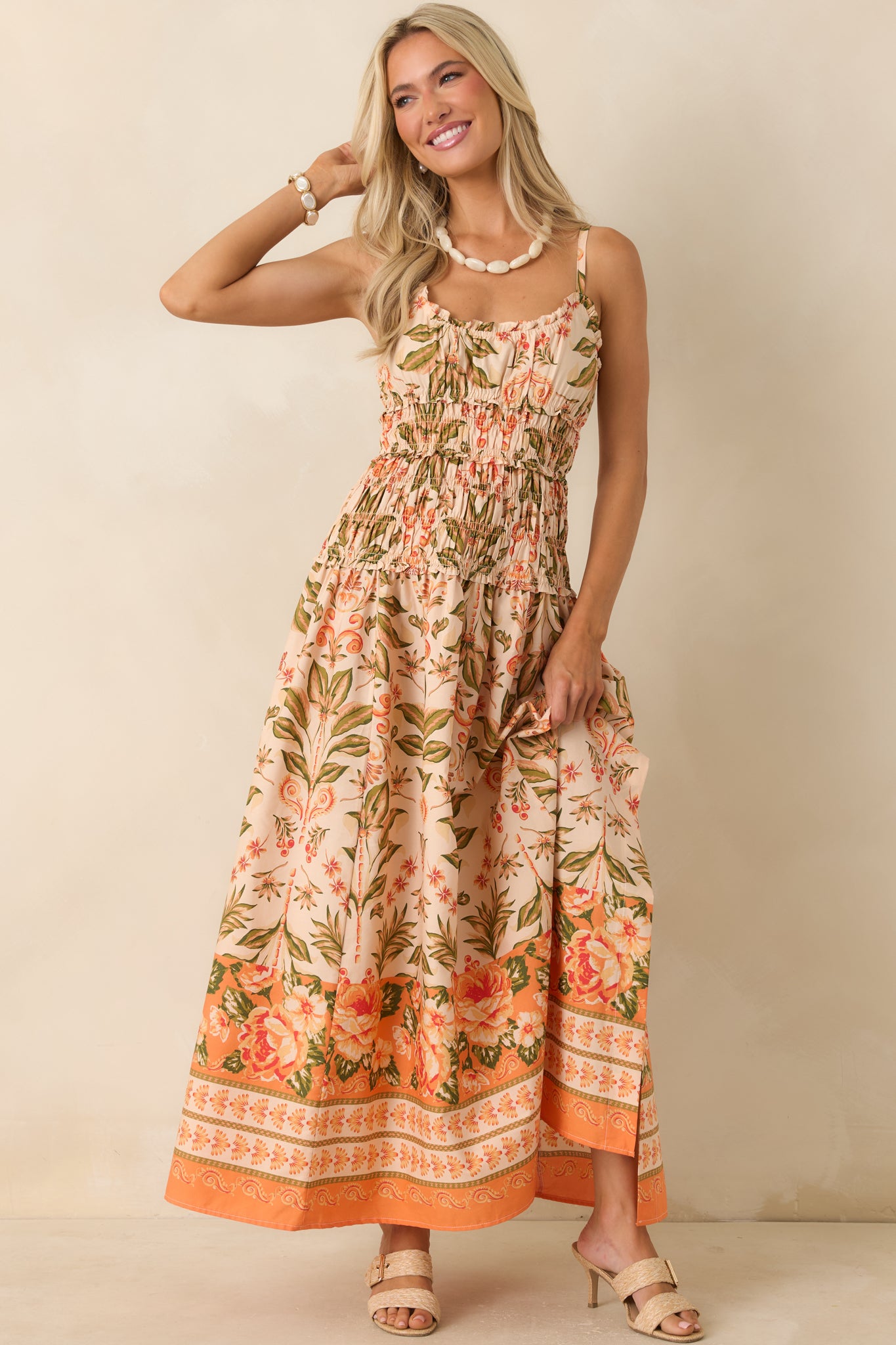 mommy & me maxi dresses Mommy and Me Maxi Dresses Navy Floral / Ladies XL