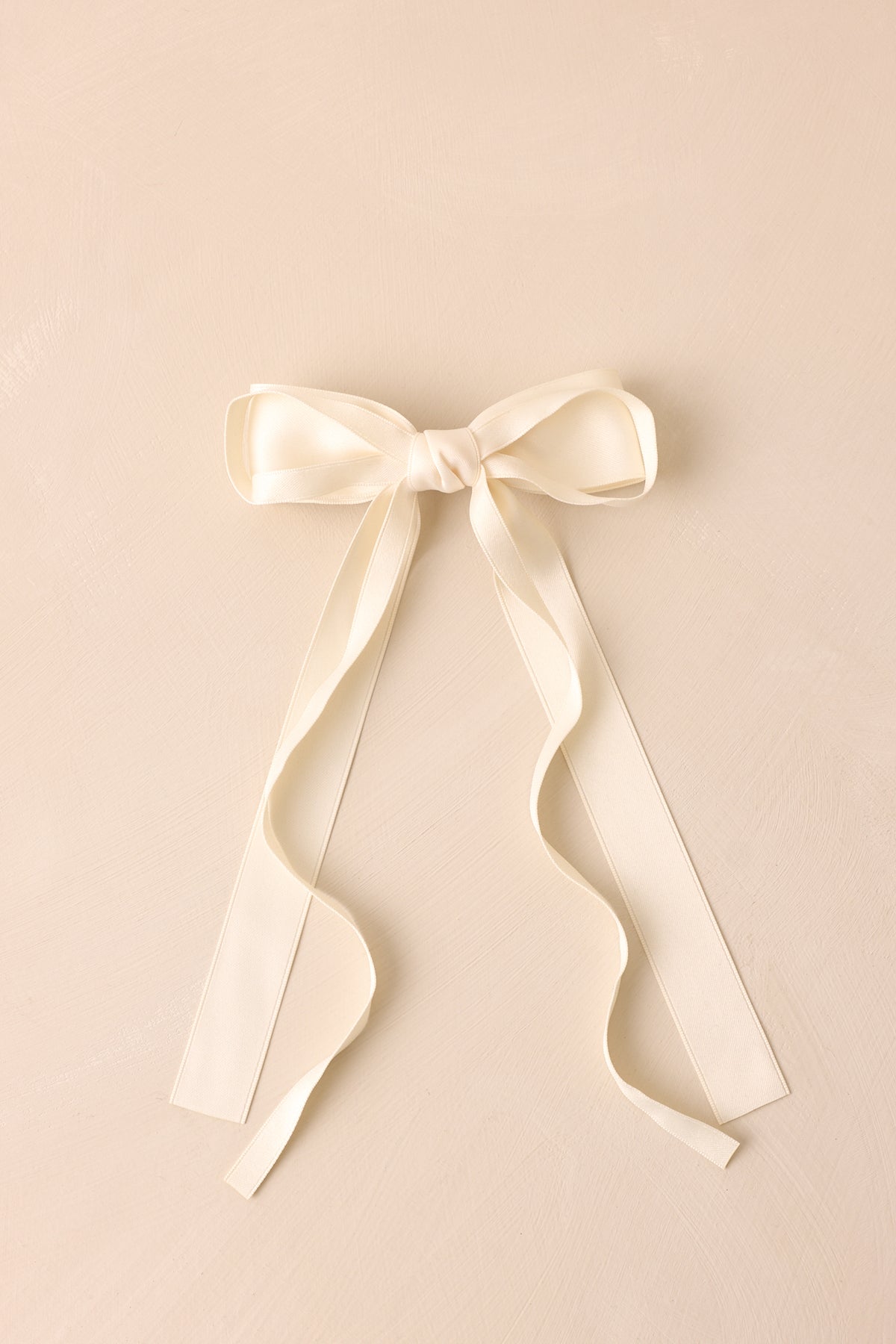 Ivory Clip In Bow - All Accessories | Red Dress