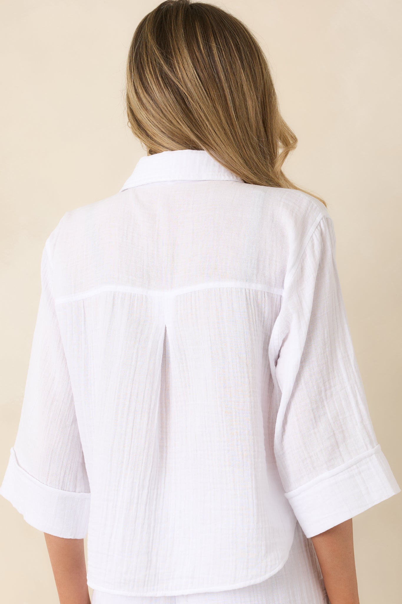 Cotton Gauze Blouse Off White 本日限定価格 COTTON GAUZE BLOUSE – Shinzone