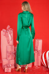 4 Time To Charm Green Maxi Dress at reddress.com