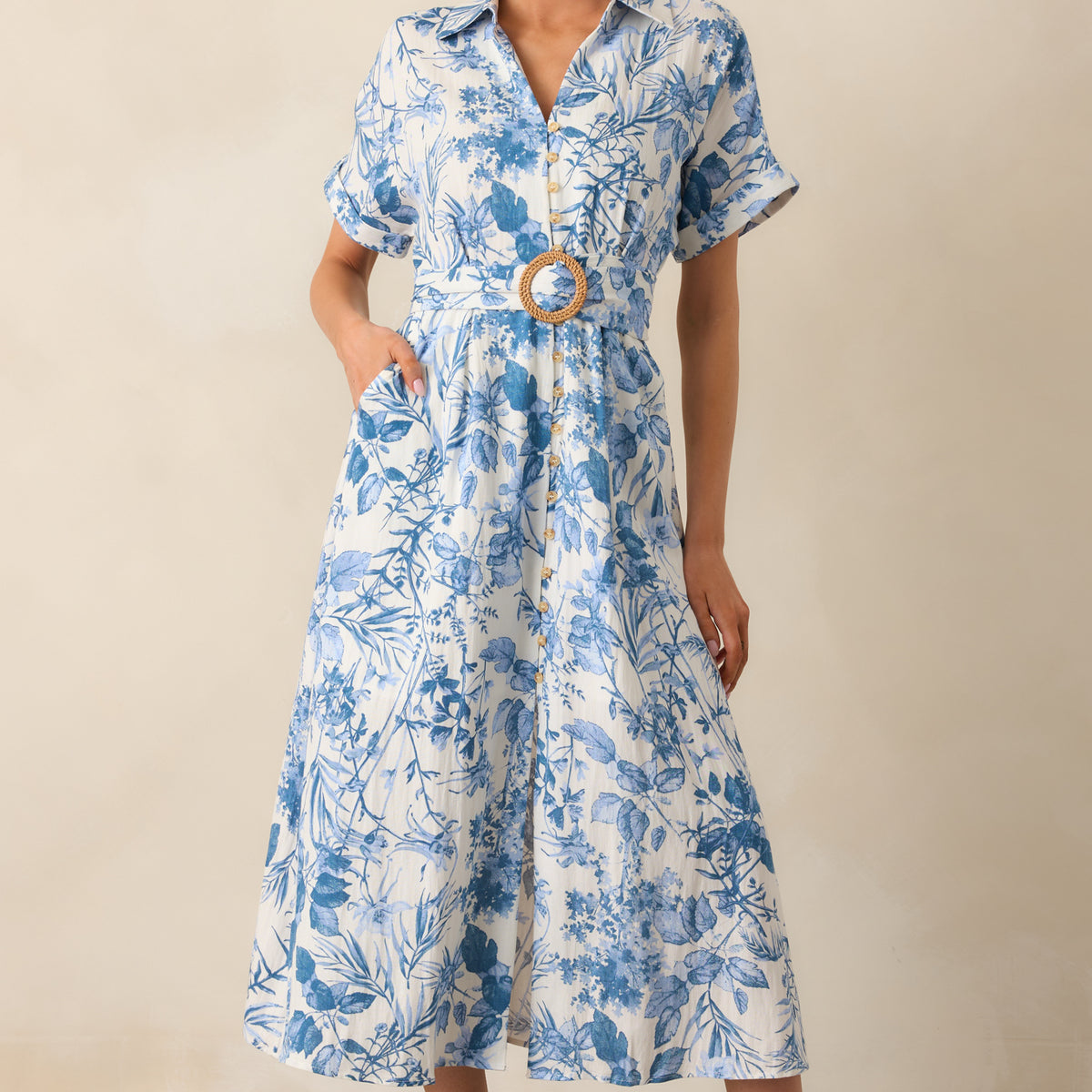 ワンピース Notting Hill Belted Dress herlipto Notting Hill Belted Dress Sサイズ - メルカリ