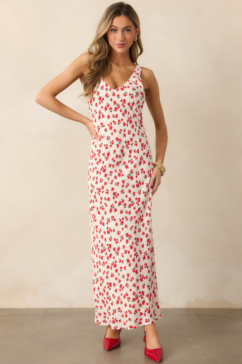 Hana La Rosa Ditsy Maxi Dress