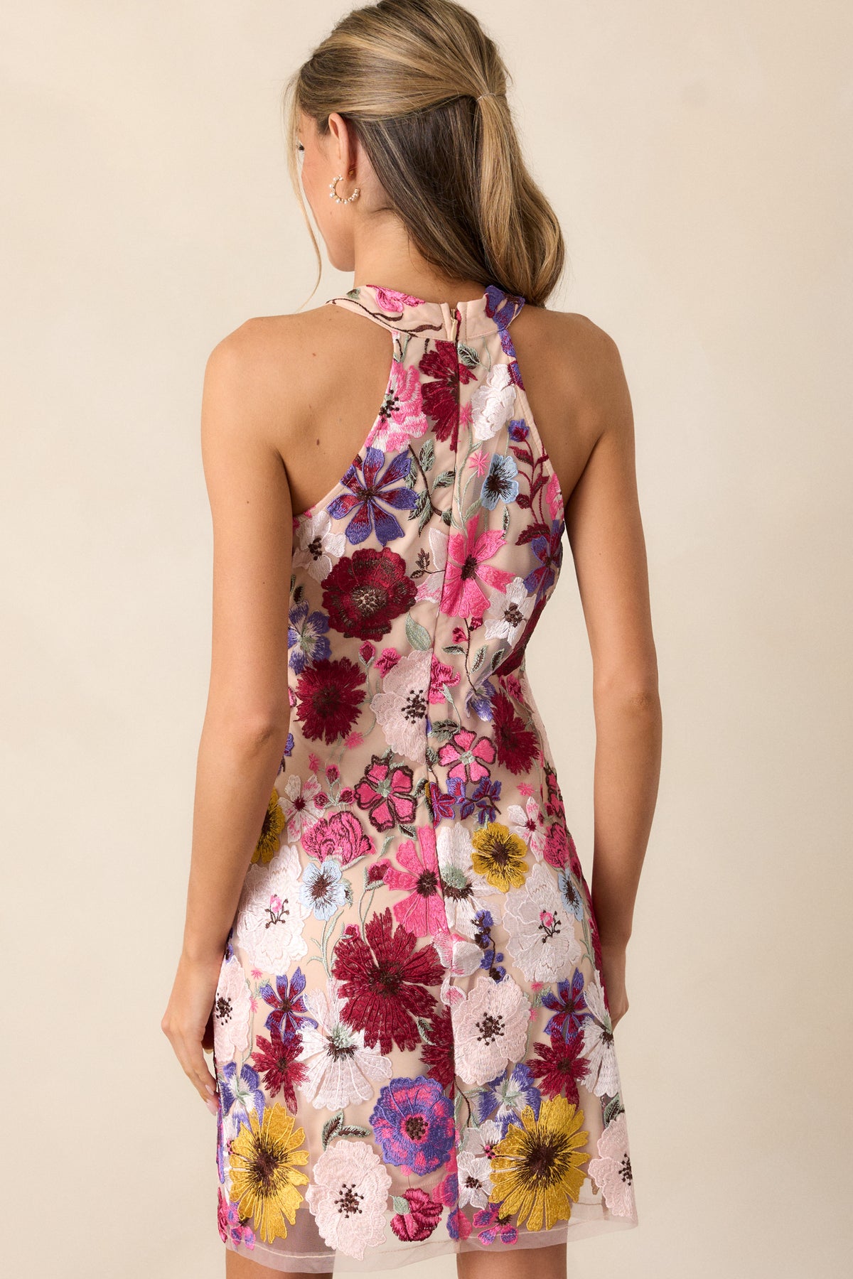 Fuchsia/Purple/Multi Dress Style 243289 main image 1