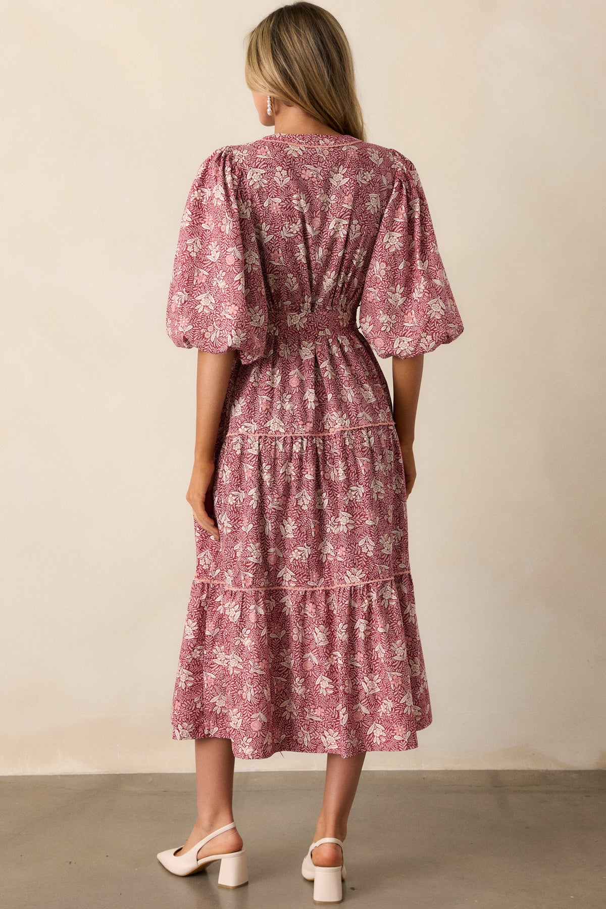 SANGRIA MIDI DRESS