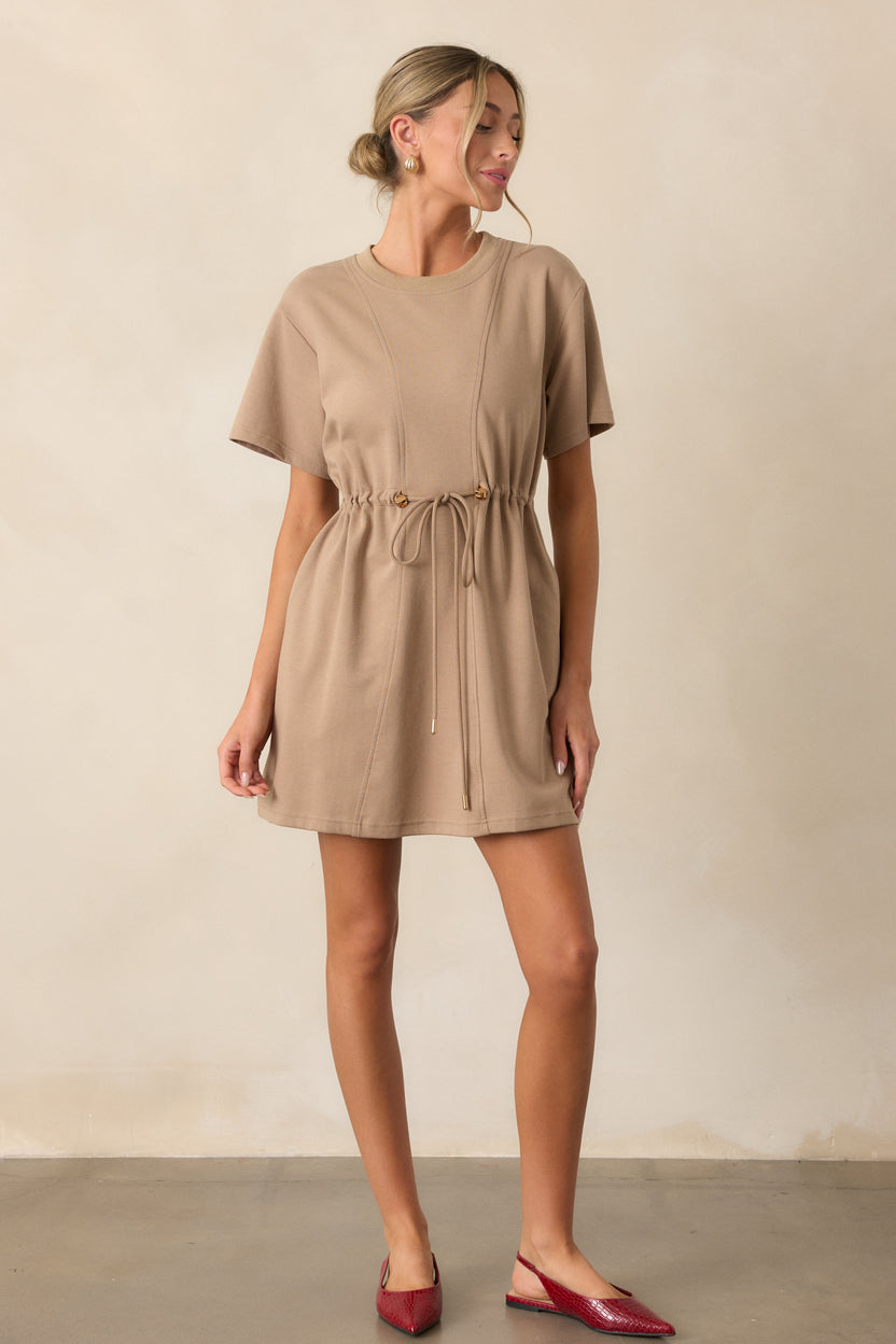 Mocha Mist Shirt Dress main image 1