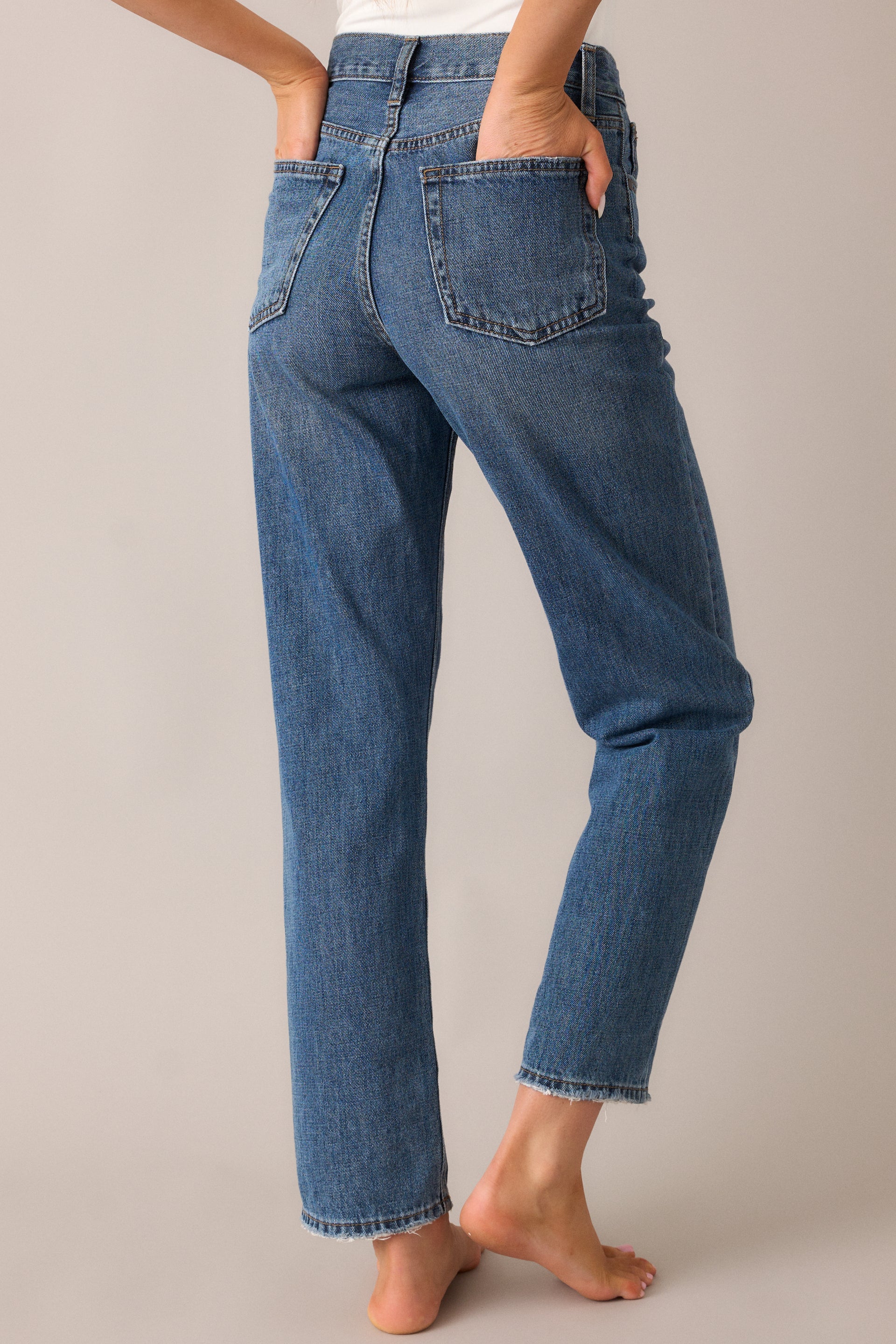 1990s Medium Wash Mom Jeans