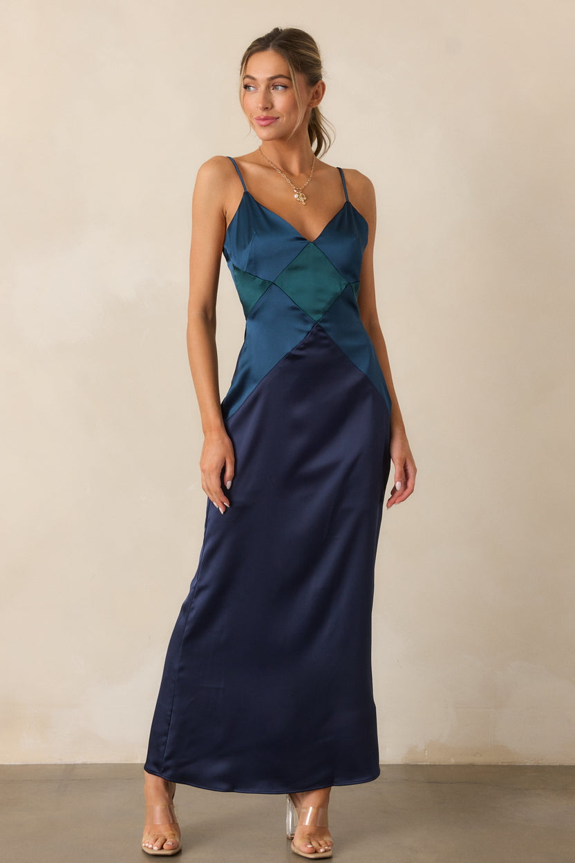 CELESTIAL SKIES WOVEN MAXI DRESS