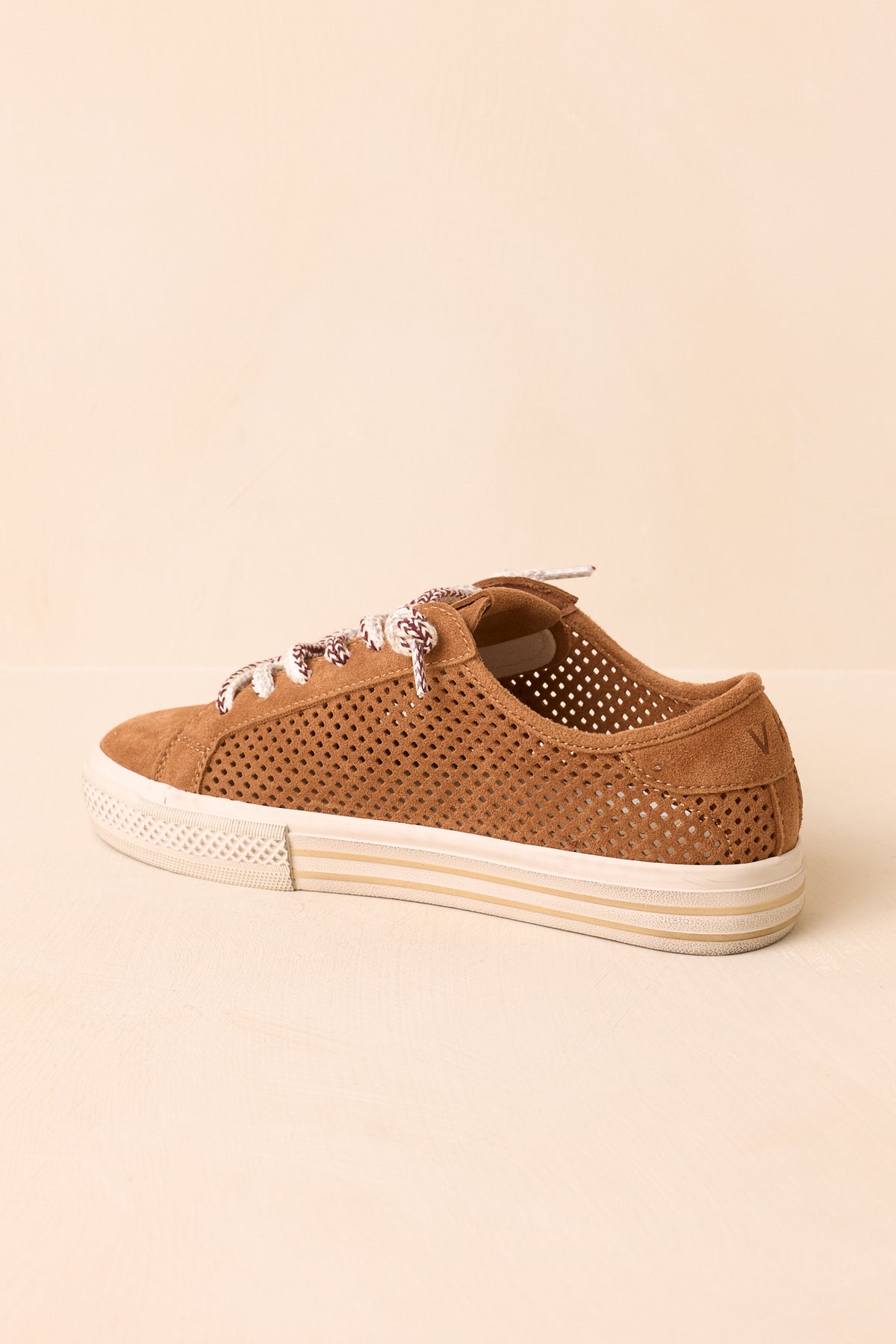 Vintage Havana Alive Camel Brown Suede Sneakers